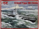 ICM U-Boat Type IIB (1939) 1/144 NO.S.009