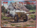 ICM 7,62cm Pak 36(r) WWII German Anti Tank Gun 1/35 NO.35701