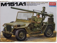 ACADEMY M151A1 105mm recoilles gun 1/35 NO.13003