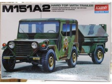 ACADEMY M151A2 HARD TOP & TRAILER 1/35 NO.13012