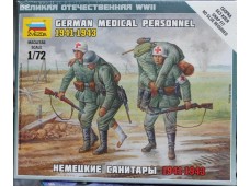 ZVEZDA German Medical Personnel 1941-1943 1/72 NO.6143