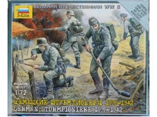 ZVEZDA German Sturmpioniere 1939 - 1942 1/72 NO.6110