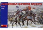 MiniArt BURGUNDIAN MOUNTED KNIGHTS XV CENTURY 1/72 NO.72006