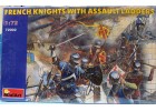 MiniArt FRENCH KNIGHTS WITH ASSAULT LADEERS XV CENTURY 1/72 NO.72002