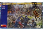 MiniArt FRENCH FOOT SOLDIERS WITH RAMS XV CENTURY 1/72 NO.72003