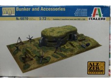 ITALERI Bunker and Accessories 1/72 NO.6070