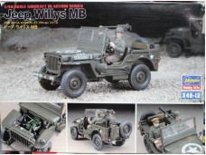 HASEGAWA 長谷川 Jeep Willys MB 1/48 NO.X48-012/36012