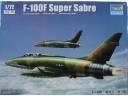 TRUMPETER 小號手 F-100F"超佩刀"戰鬥機 1/72 NO.01650
