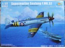 TRUMPETER 小號手 英國超馬林”海毒牙”F.MK.32戰鬥機 1/48 NO.02851