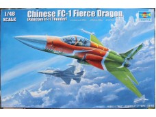 TRUMPETER 小號手 中國FC-1" 梟龍"(巴基斯坦JF-17"雷電")戰鬥機 1/48 NO.02815