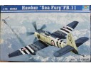 TRUMPETER 小號手 Hawker Sea Fury FB.11 1/72 NO.01631