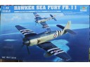 TRUMPETER 小號手 Hawker Sea Fury FB.11 1/48 NO.02844