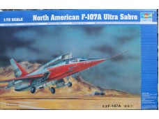 TRUMPETER 小號手 North American F-107A Ultra Sabre 1/72 NO.01605