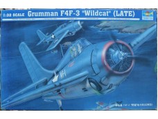 TRUMPETER 小號手 Grumman F4F-3 Wildcat (Late) 1/32 NO.02225