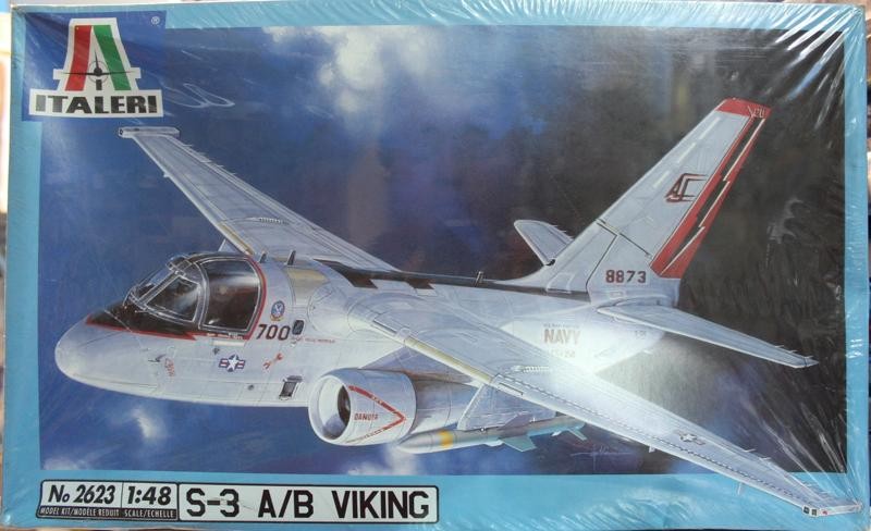 Italeri maquette avion 2623 Lockheed S-3 A/B VIKING 1/48