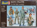 REVELL Nato Pilots modern (D, GB, USA) 1/72 NO.02402