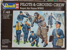 REVELL Pilots & Groundcrew Royal Air Force WWII 1/48 NO.02620