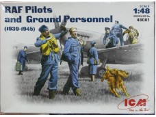 ICM RAF Pilots and Ground Personnel (1939-1945) 1/48 NO.48081