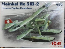 ICM Heinkel He 51B-2 German Fighter Floatplane 1/72 NO.72192
