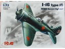 ICM I-16 Type 18 WWII Soviet Fighter 1/72 NO.72072