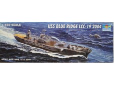 TRUMPETER 小號手 美國海軍藍嶺號LCC-19 2004年 1/700 NO.05717