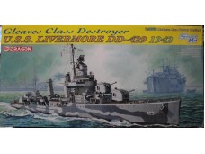 DRAGON 威龍 USS Livermore DD-429 Gleaves Class Destroyer 1942 1/350 NO.1027
