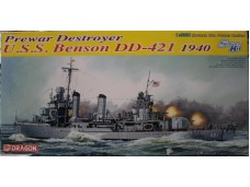 DRAGON 威龍 Prewar Destroyer U.S.S. Benson DD-421 1940 1/350 NO.1034