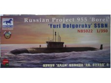 BRONCO 威駿 Russian Project 955 'Borei' Yuri Dolgoruky SSBN 1/350 NO.NB5022
