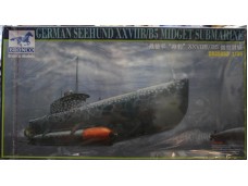 BRONCO 威駿 German Seehund XXVIIB/B5 Midget Submarine 1/35 NO.CB35053
