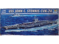 TRUMPETER 小號手 美國約翰C.斯坦尼斯號航空母艦CVN-74 1/700 NO.05733