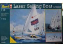 REVELL Laser Sailing Boat & trailer 1/18 NO.05459