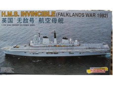 DRAGON 威龍 H.M.S. Invincible (Falklands War 1982) 1/700 NO.7028