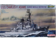 DRAGON 威龍 U.S.S. Charles F. Adams Guided Missile Destroyer 1/700 NO.7059