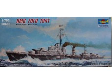 TRUMPETER 小號手 英國皇家海軍部族級驅逐艦祖魯族人號1941 1/700 NO.05758