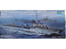 TRUMPETER 小號手 德國海軍Z-43驅逐艦1944 1/700 NO.05789