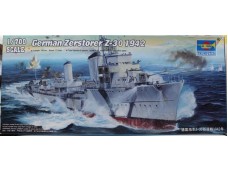 TRUMPETER 小號手 德國海軍Z-30驅逐艦1942 1/700 NO.05788