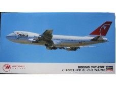 HASEGAWA 長谷川 Northwest Airlines B747-200 Limited Edition 1/200 NO.10686