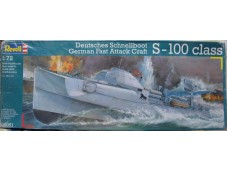 REVELL Deutsches Schnellboot S-100 German Fast Attack Craft 1/72 NO.05051