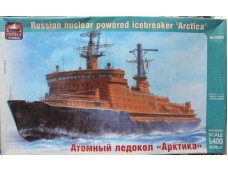 ARK MODELS Russian nuclear powered ice-breaker Arctica 1/400 NO.40002