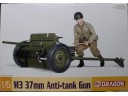 DRAGON 威龍 M3 37mm Anit-Tank Gun 1/6 NO.75029