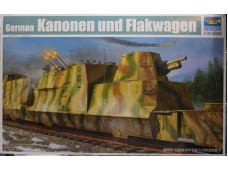 TRUMPETER 小號手 German Kanonen und Flakwagen 1/35 NO.01511