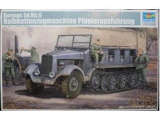TRUMPETER 小號手 German Sd.Kfz. 6 Halbkettenzugmaschine Pionierausfuhrung 1/35 NO.05530