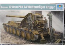 TRUMPETER 小號手 德國PAK44(KRUPP) 128mm自行火炮 1/35 NO.05523