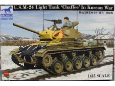 BRONCO U.S. M-24 Chaffee Light Tank in Korean war 1/35 NO.CB35139