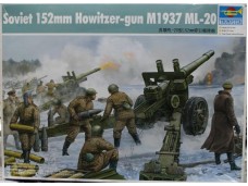 TRUMPETER 小號手 Soviet 152mm Howitzer-gun M1937 ML-20 1/35 NO.02315