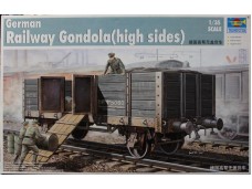 TRUMPETER 小號手 German Railway Gondola (high sides) 1/35 NO.01517