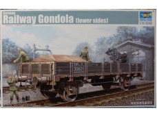 TRUMPETER 小號手 German Railway Gondola (lower sides) 1/35 NO.01518