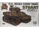 AFV CLUB 戰鷹 U.S. M3A3 Light Tank Stuart (Stuart V) 1/35 NO.AF35053