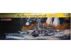 DRAGON 威龍 German Battleship Scharnhorst 1943 1/350 NO.1040
