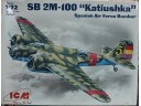 ICM SB 2M-100 “Katiushka“ Spanish Air Force Bomber 1/72 NO.72161